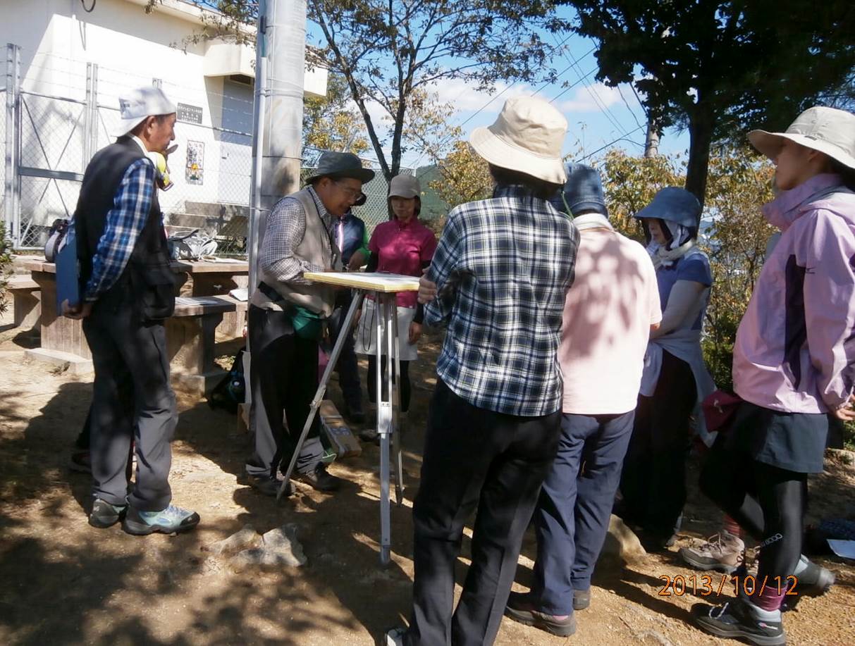 地図の現地学習